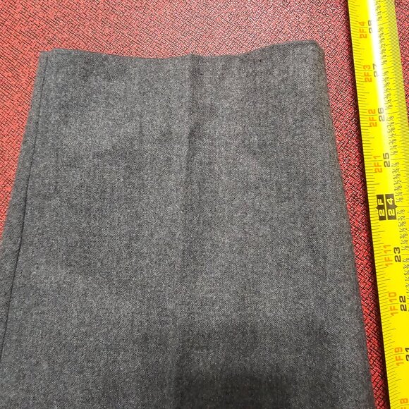 Talbots Classic Fit Wool Gray Dress Pants 16W Petite Neutral Quiet Luxury Office - Picture 8 of 11